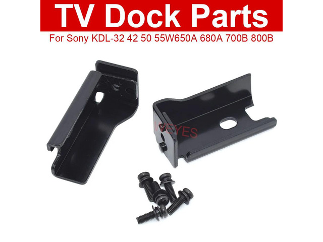 TV stand for KDL-32, 42, 50, 55W, 650A, 680A, 700B, 800B, 600A models, with replaceable TV stand parts.