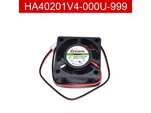 DC12V 0.6W Dual-Line Square Cooling Fan for HA40201V4-000U-999
