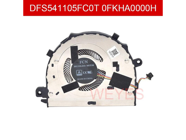 0FKHA0000H FCN44H96FA0000 DFS541105FC0T FKHA DC5V 0.5A Cooling Fan for MagicBook KPL-W0X VLT-W50