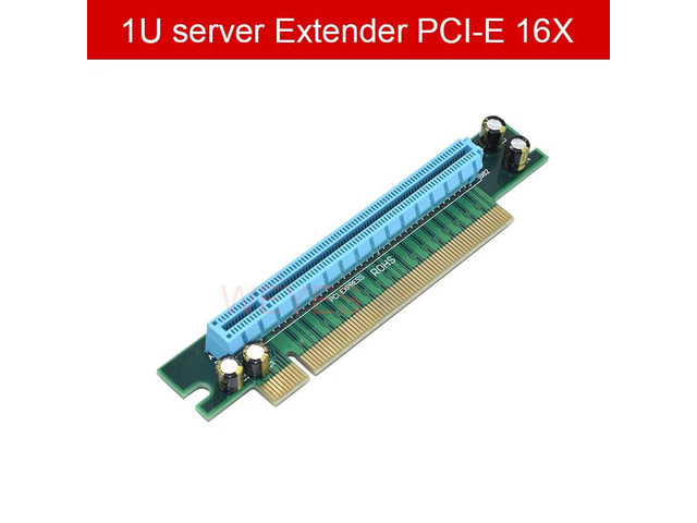 1U Server Expansion Card PCI-E 16X PCI-E PCI-Express 16X Adapter Card