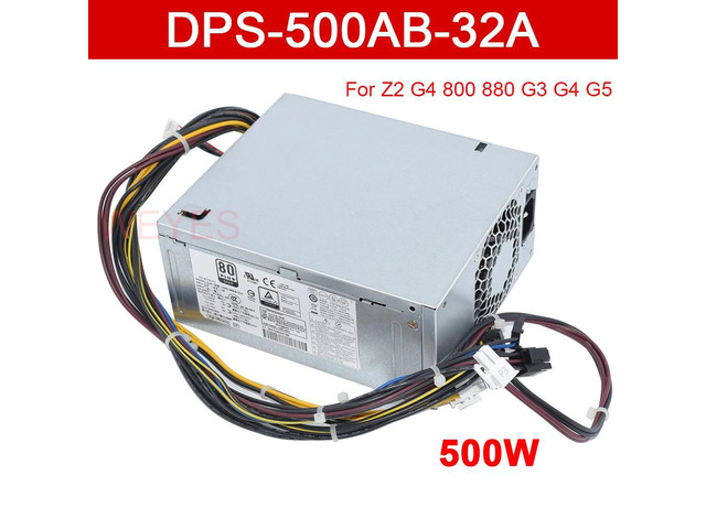 500W power supply DPS-500AB-32A L07304-001 L07304-003 901759-003 PA-4501-1 HA suitable for Z2 G4 800 880 G3 G4 G5 MT workstations