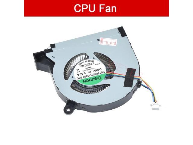 CPU and GPU fans for V17 VN7-793G / V15 VN7-593G, DC5V 4-pin laptop cooler EG75070S1-C350-S9C EG75070S1-C360-S9C