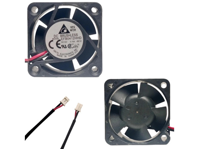 Suitable for 40x40x20mm dual ball bearing 12V DC cooling fans - high-speed 40mm fans, suitable for electronic products EFB0412HHD