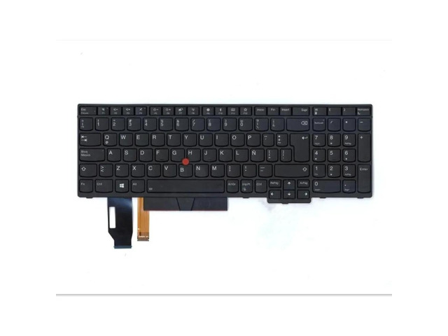 LA Latin American Spanish Backlit Keyboard, compatible with L580 P52 P72 T590 P53s L590 P53 P73 E580 E585 E590 E595 01YP683