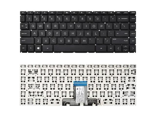Replacement keyboards (black, no backlight) for 14-CK, 14-CD, 14-CM, 14-DG, 14-DQ, 14s-DQ, 240, G7, 245, G7, 246, G7 Pavilion X360, 14-CD, 14-DH,...
