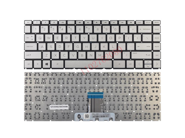 Replacement keyboards (without silver back) for the 14-CK, 14-CD, 14-CM, 14-DG, 14-DQ, 14s-DQ, 240, G7, 245, G7, 246, G7 Pavilion X360, 14-CD,...