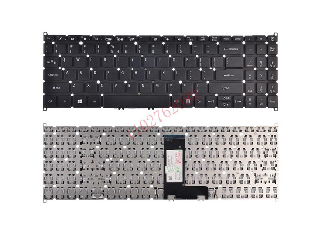 US version laptop keyboards compatible with models A315-22-23, A315-34-35, A315-42, and A315-54-55-56-57-58