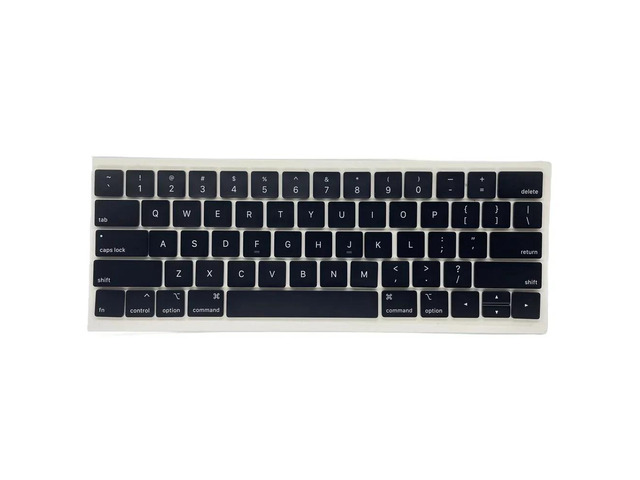 Replacement keyboard keys and keycaps for MacBook Pro Touch Bar 13-inch A1989 and 15-inch A1990 (2018 and 2019 models) US keycap set