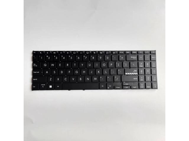 US-style keyboard (Black) for Vivobook 15X K3504 M3504 S3504 E1504 E1504G M3605 X15404 S3504 and 16X K3605/ZV/VC laptops.