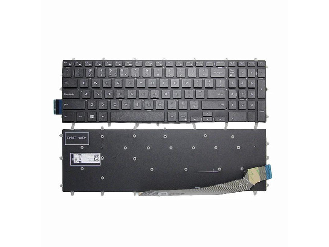 Keyboard for US-spec laptops (white, no backlight) compatible with Inspiron G3 15 3579 3779, G5 15 5587, and G7 15 7588.