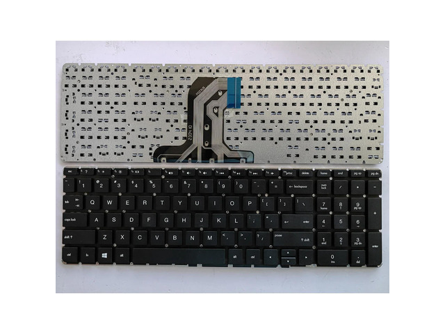 Keyboard for US-spec laptops (models 15-AC, 15-AY, 15-AF, 15-AJ, 250, 255, G4, G5, TPN-C125, C126, HQ-TRE 816799-041), no pointers, no backlight.