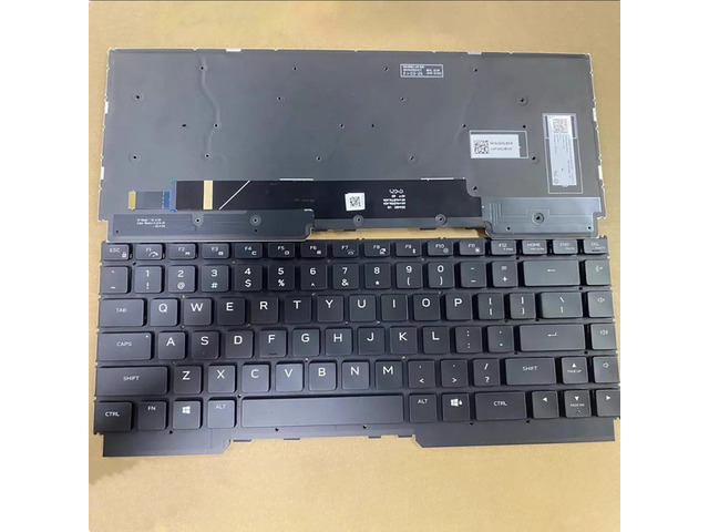 US-style keyboard (backlit, US style) for M15 R5 M15 R6 M15 R7 P109F laptops.