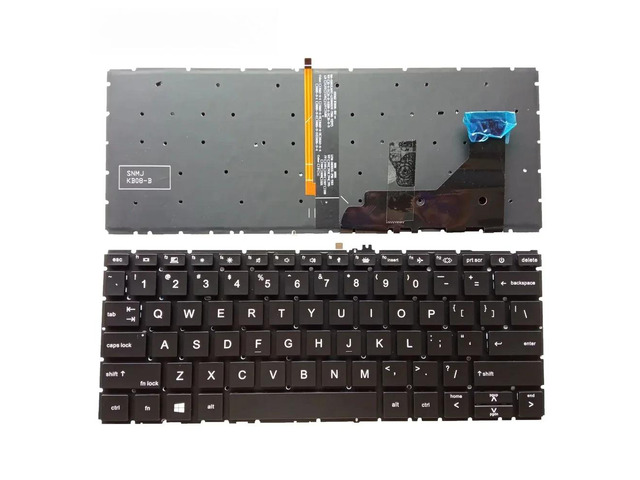 Backlit keyboard for US version laptops (830, 835, 735, 635, G7, G8, HSN-I37C/I43C/I36C) 13.3-inch