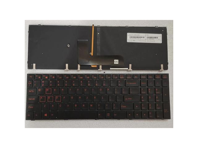 US layout keyboard (US red backlight) for Z7-KP7D1, CP65S01, CP65S05, CP65R01, CP65R02, P651, P655, P671, and P655SE laptops.