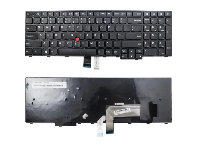 Replacement keyboards (non-backlit) for T540, T540p, L540, W540, W541, T550, W550, W550s, T560, L560, L570, and P50s series laptops.