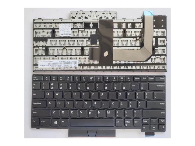 US layout notebook keyboard (NO point US) for IBM T470, T480, A475, A485, 01HX447, 01HX487, 01AX516, 01HX527, 01AX598, SN20L72837.