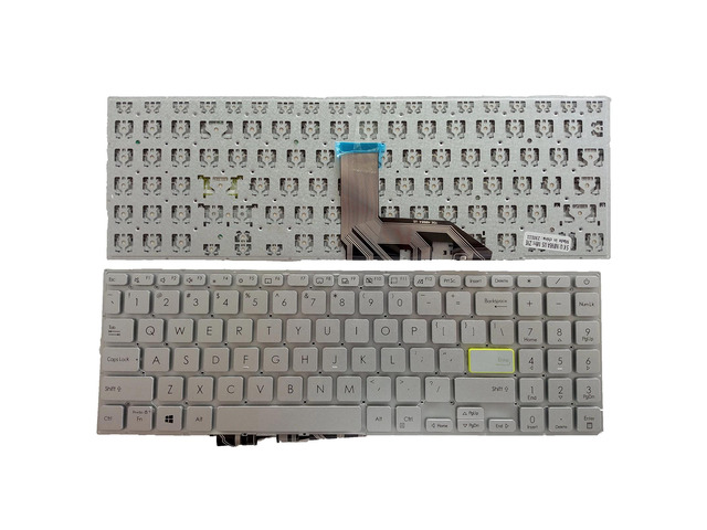 Keyboard for Vivobook S15 X513 D513 S513 M513 F513 K513 R513 US version laptops (silver, USA)