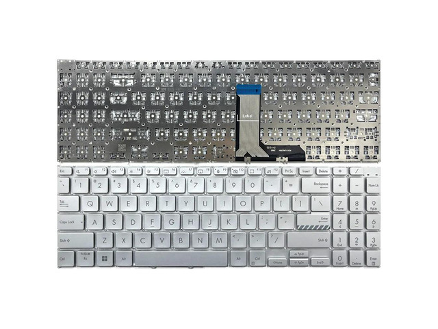 US keyboard (silver, no backlight) for Vivobook Pro 16 K6502 K6602 ZC ZE laptops