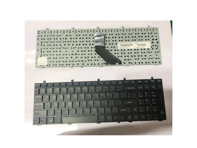 US version keyboard (no backlight) and frame for W370ST, W370ET, W370SS, and W350ST laptops.