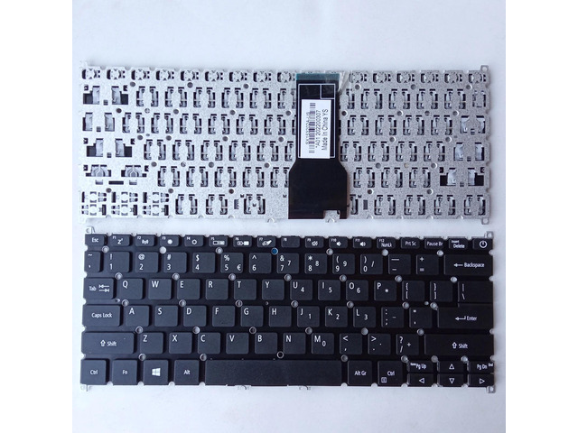 Compatible with Swift1 SF114-33 SF114-32-C5WC/C73H/C344/C0PJ N17W6 SF314-43 A314-22/35-C3GV N20Q1 N20H2 Laptop Keyboard (US Version) (Black)