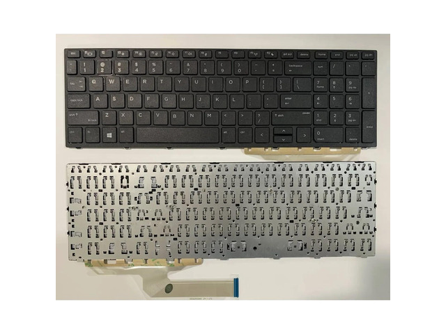 US keyboard (Black, USA) for Probook HSN-Q07C 650 G4 G5 450 455 470 G5 laptops