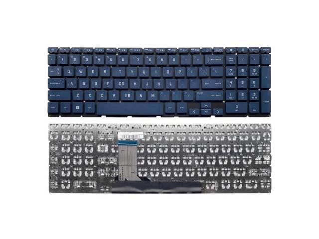 US layout compatible with Victus 7/8/9 TPN-Q263 Q264 Q278 C169 C170 16-D 16-E 16T-D 16-R 16-S 15-FA FB TPN- Q264 Q279 laptop keyboard (blue, US).