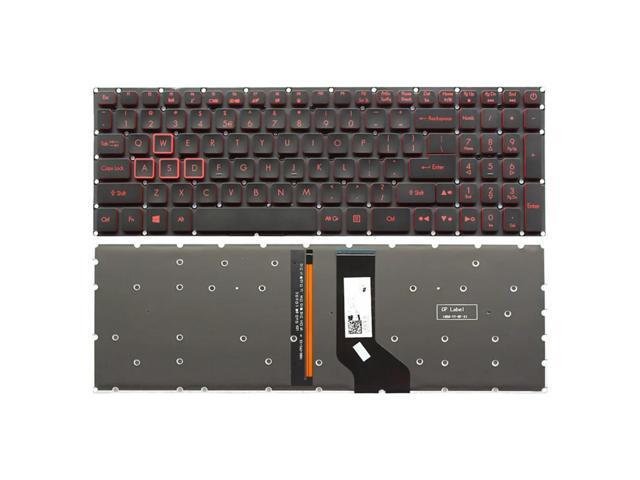 Backlit keyboard for VN7-593, G3-571, G3-572, G3-573, PH315-51, PH317-51, PH317-52, and N17C3 laptops (US/Russian/Western/Brazilian versions) (US.