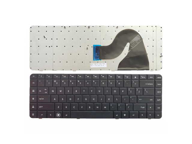 Black keyboard for Compaq G56, G62, and Presario CQ56/CQ62 laptops (US version)