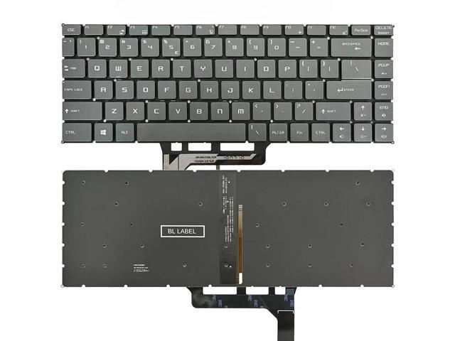 US-style laptop keyboard (grey) for S1-01, S1-02, S1-03, and S1-04 models.