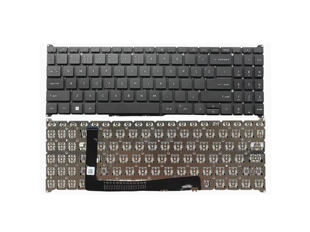 Keyboard for V15, ANV15-51-54KC, ANV15-41, A515-58-48, A715-78, N22Q25, N23C3, and N23Q22 laptops (Black, USA)