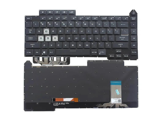 US-style backlit keyboard (WASD RGB backlighting) for G15 2021, G513Q, G513QY, G513QM, G533 5R, G513RC, G513RM, G513RW, G513QR, G513QE, G513IM, and...