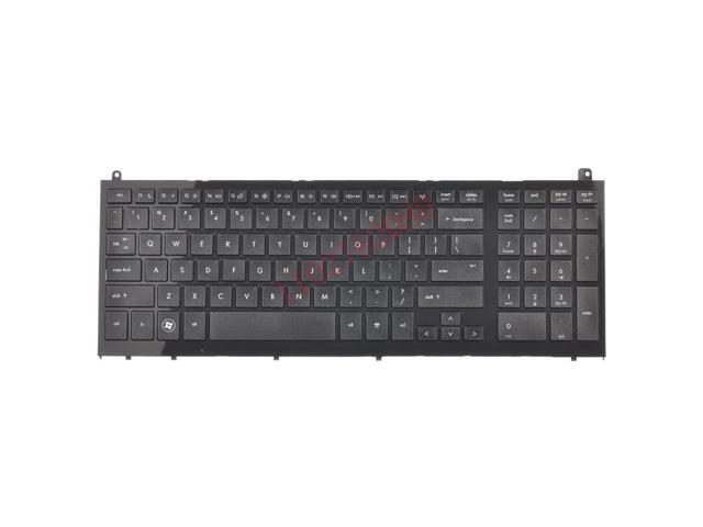 Framed laptop keyboard for PROBOOK 4520 4525 4520S 4525S, black, US version V112130AS1 90.4GK07.S03 BBDUTA4LWZ700H