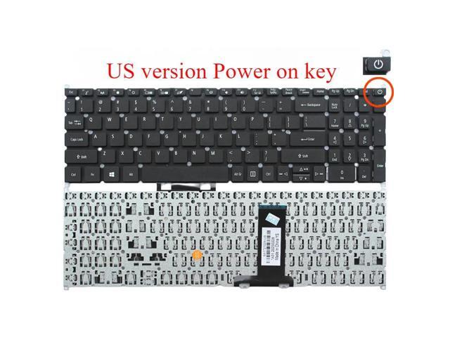 US-style laptop keyboard for Spin 5 SP515-51/SP515-51N/SP515-51GN NP515-51 N17W1 (no power supply backlight)