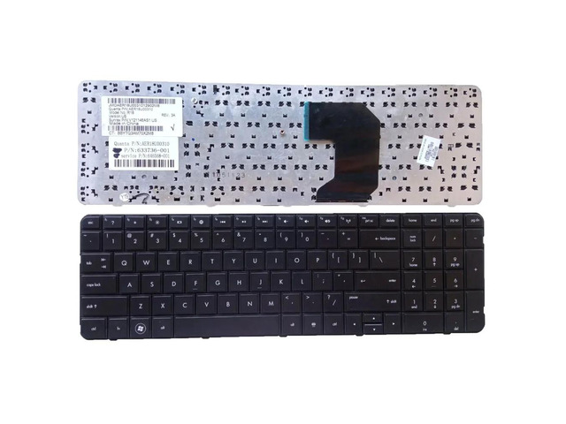Keyboard for G7-1000, G7-1100, G7-1200, and G7T laptops: 633736-031, 646568-031