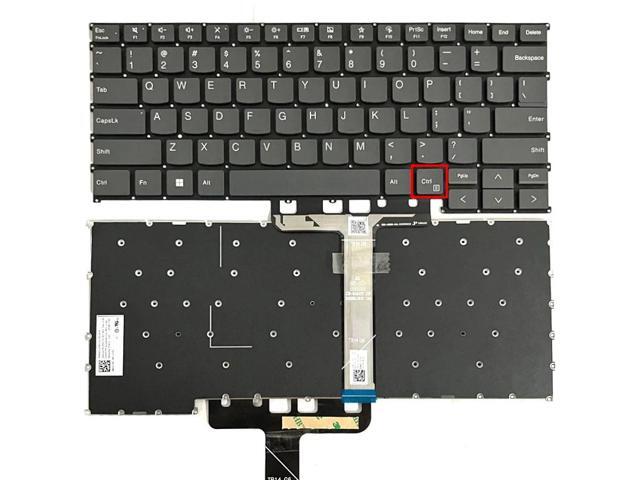 Backlit keyboard for 14 G6 ABP 21KJ 14G6 IRL 21KG laptops (US version) PH4CLXB SN21K52536 (gray, no backlight)