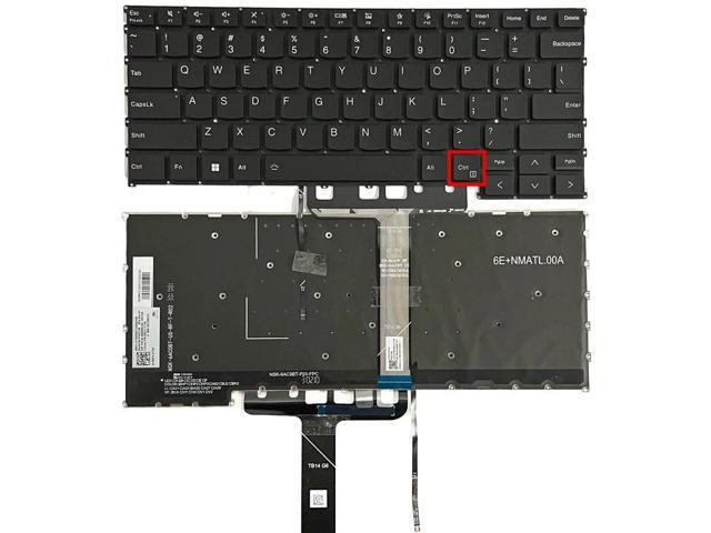 Backlit keyboard for 14 G6 ABP 21KJ 14G6 IRL 21KG laptops (US version) PH4CLXB SN21K52536 (black backlit)