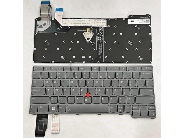 Backlit keyboard (gray) for US version of X13 Gen3 L13 Gen 3/4/5 L13 Gen 3/4 laptops.