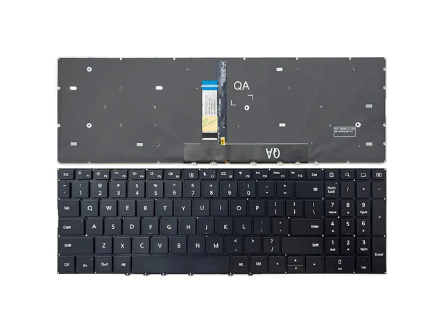 US-style keyboard (with backlight) for Matebook D16 RLEF-16 RLEFG-16 MCLG-16 MCLF-16 MCLF-08 MCLF-X MCCLEF-X MCLG-X laptops.