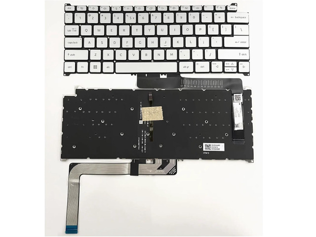 Compatible with N21C2, N21H1, N21H3, N22C8, N23C6 SFG14-41 SF314-512/513/44/59/71 Notebook Keyboards (US Standard) (Silver Backlight US)