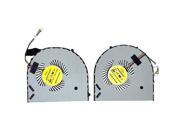 CPU+GPU cooling fan DFS200805000T FG79 FG7A DC5V 0.5A suitable for 2015, 17R2, 17R3, and 17R3 P43F series laptops.