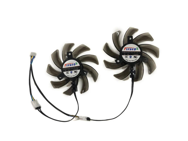 2 units/set, GTX 1080 1070Ti 1060 1070 Dual, P106-100 6GB, GPU cooling fan, FDC10H12S9-C