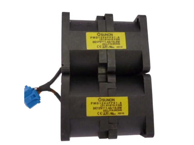 Axial cooling fan suitable for PMD1204PPB1-A 4056 12V 1.4A 16.8W PowerEdge 1435 and 1950 servers.