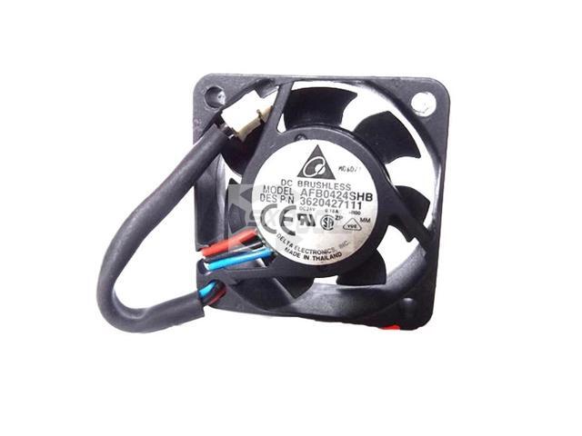A 40mm 24V fan for AFB0424SHB, measuring 40x40x15mm, DC 24V, 0.18A, 3-pin axial cooling fan, speed 11000RPM, 3D printer accessory.