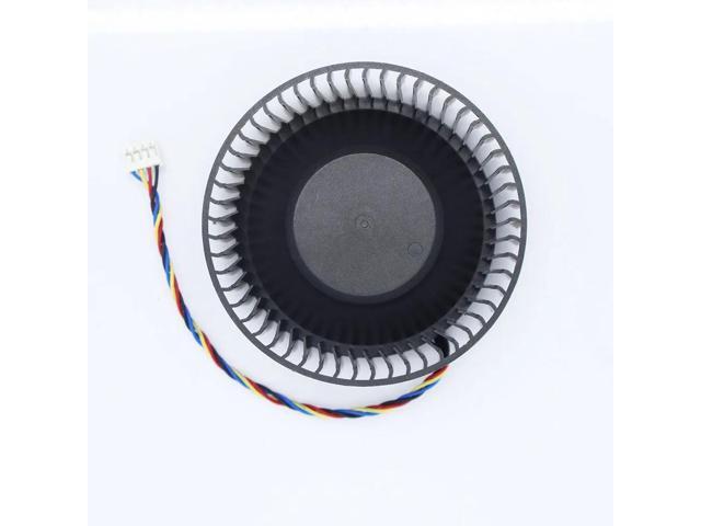 Graphics card fan, VGA GPU cooler, suitable for Powercolor MAXSUN RX VEGA 56 reference design, ASUS RX 5700 XT, FD7525H12D, 4-pin connector.