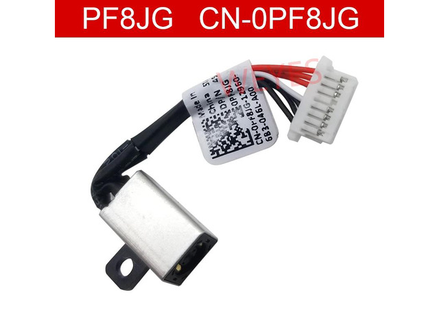 Suitable for 1315 5368 5378 5568 0JDX1R 450.01V012001 450.07R03.0001 PF8JG CN-0PF8JG DC power jack cable