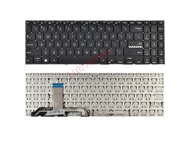 Keyboard for Vivobook 15/16 M1503/X1504/F1504/X1505/M1505/X1602/F1603/M1603/X1605/M1605/P1605/S1605/M1605y/M1605za Notebooks (US Standard) (Black,...