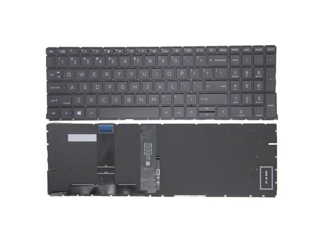 US version laptop keyboard (black) (with backlight) for ZBook Power G7 and ZBook Power G8 mobile workstations.