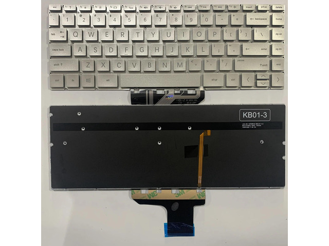 US keyboard (Silver Backlight US) for X360 13-AN 13-AQ 13-AH 13-AG 13-AR TPN-W133 W144 Q214 W141 laptops