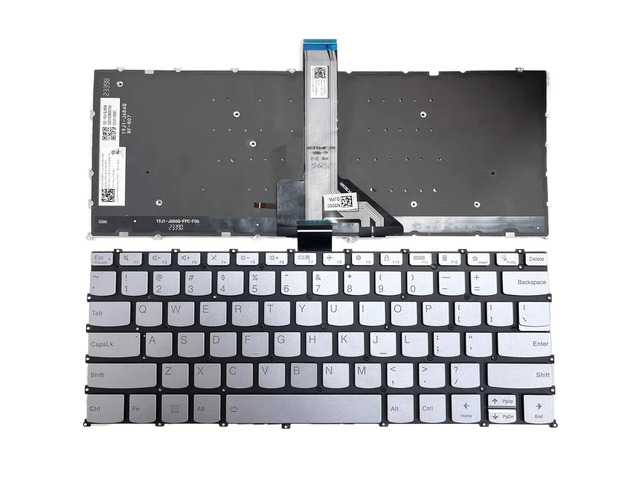 Backlit laptop keyboard (silver) for US version of Slim 6 14APU8 14IAP8 14IRH8 14IRP8