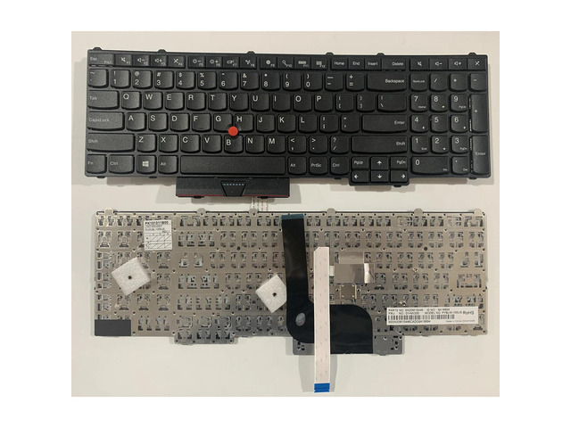 US standard keyboard (no backlight) compatible with 20EN 20EQ 20ER 20ES 20HH 20HJ 20MM 20MN P50 P70 P51 P71 P70S 01HW200 00PA329 00PA247 00PA341...